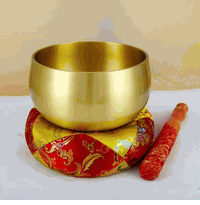 Copper Buddha Tibetan Singing Bowl 9cm ( 3.5 inch )