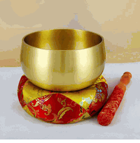 Copper Buddha Tibetan Singing Bowl 16.5cm (6.5 inch)
