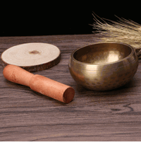 Tibetan Buddhism Copper Singing Bowl 8.5 cm ( about 3.3 inch )