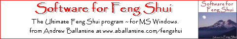 Software for Feng Shui